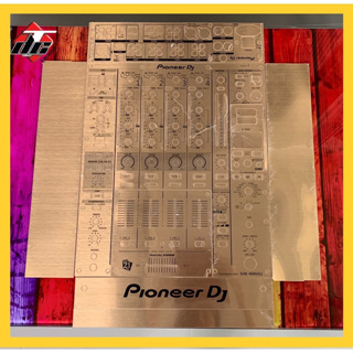 Skin cover dj for DJM-900NXS2 สีทองปัดเงา สำหรับเครื่องเล่น DJ รุ่น DJM-900NXS2 สติกเกอร์ติดเครื่องดีเจ