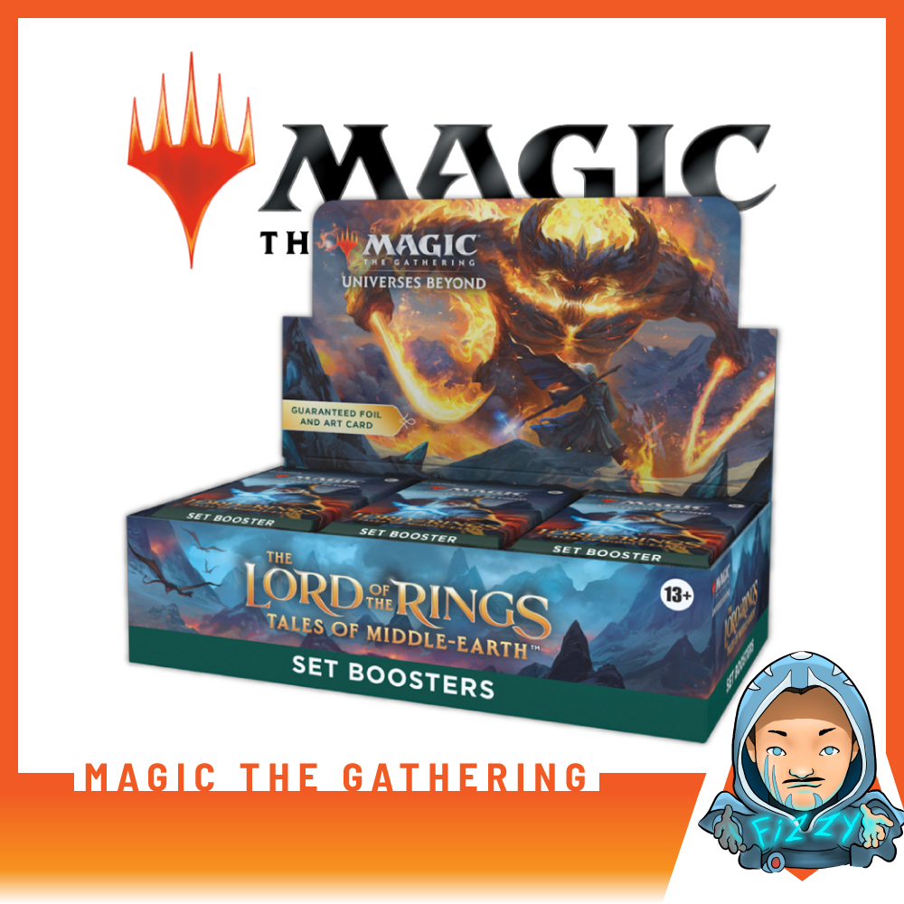 [FIZZY] Magic the Gathering (MTG): The Lord of the Rings - Set Booster ...