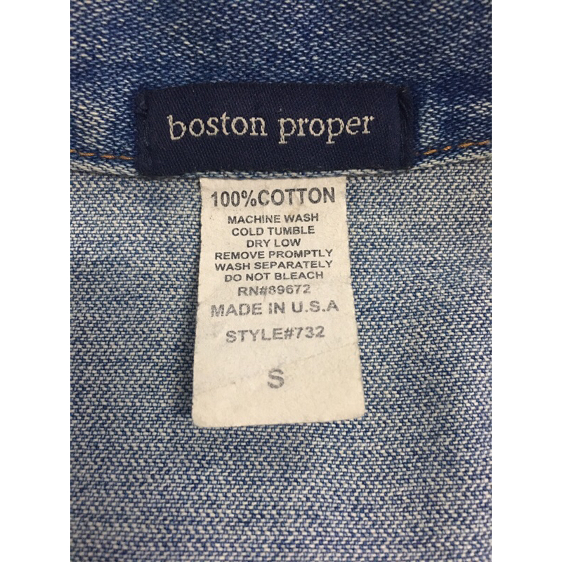 เสื้อยีนส์-boston-proper-usa-มือสอง