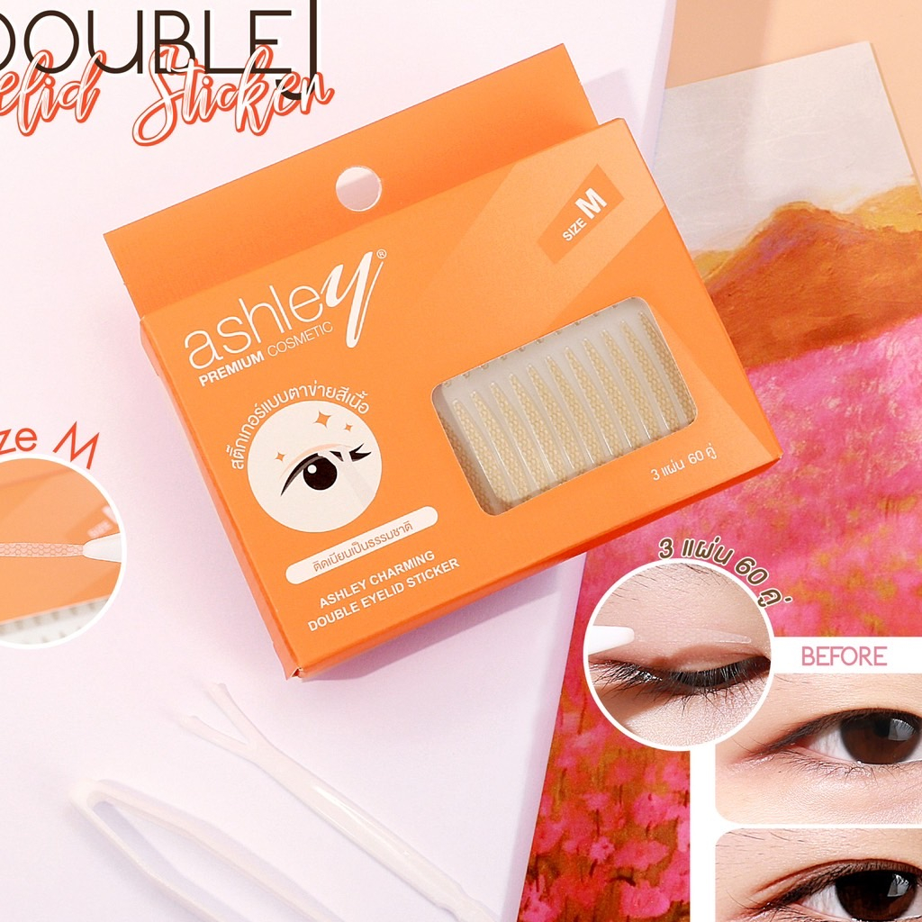 aa-239-ashley-แอชลีย์-charming-double-eyelid-sticker-สติกเกอร์ติดตา-2-ชั้น-วัสดุผลิตจากญี่ปุ่น