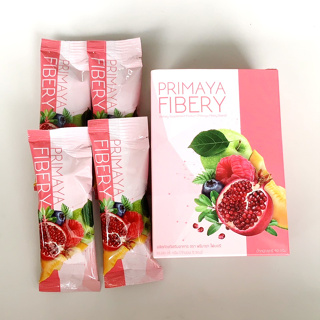 ไฟเบอร์ Primaya Fibery พรีมายา ไฟเบอร์รี ผลิตภัณฑ์เสริมอาหาร 4 ซอง