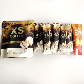 Wink White XS Coffee Latte กาแฟวิงค์ไวท์ 18ซอง + Vit C 2ซอง