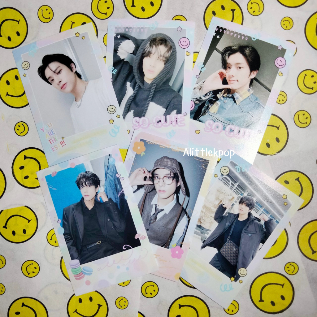 ENHYPEN เซตรูปโพลารอยด์ 6ใบ 25บาท | Shopee Thailand