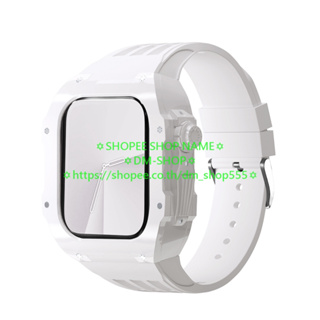 💚DM-SHOP💚SMART WATCH 4/5/6/7/8/9/SE IWATCH 44MM 45MM เซรามิกส์ ceramics สมาร์ทโฟน คุณภาพดี สายตกแต่งนาฬิกา