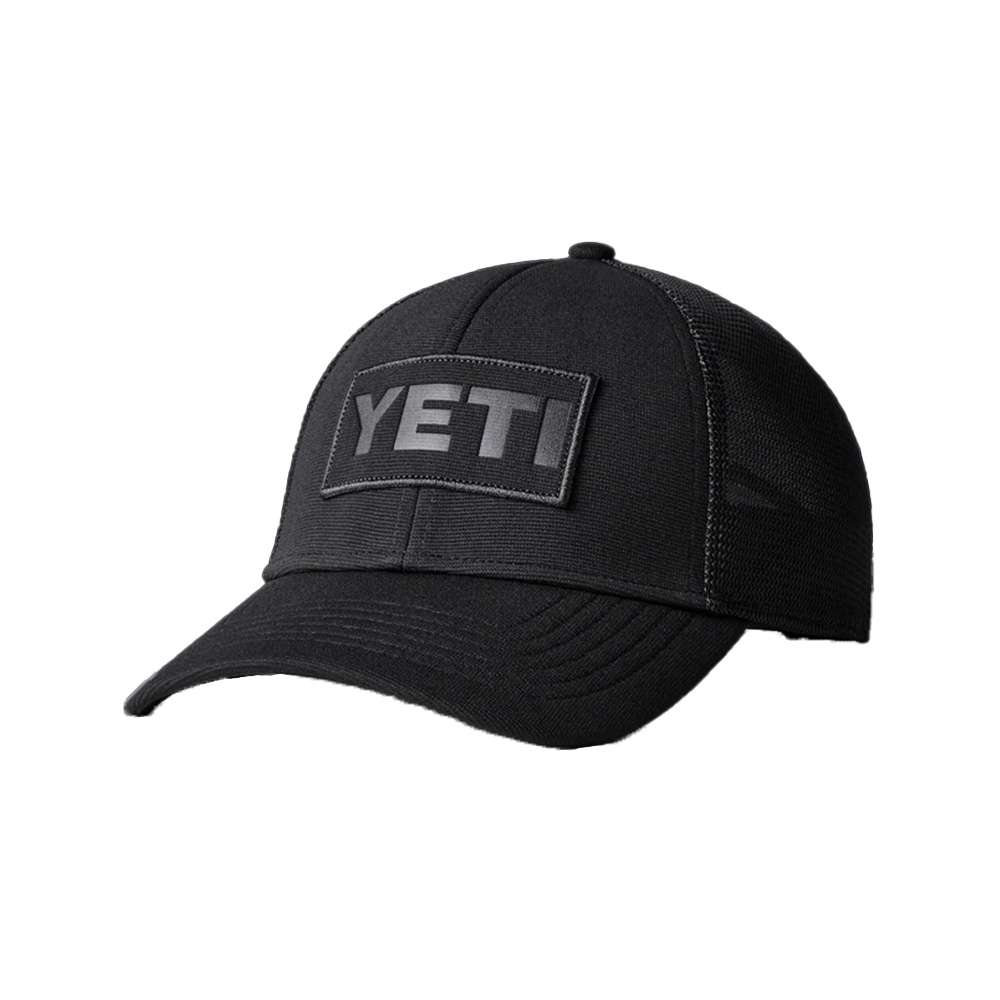 yeti-หมวก-รุ่น-black-on-black-patch-trucker-hat