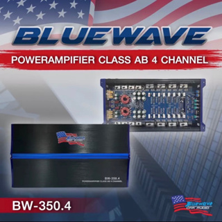 Power amp BW-350.4 AB 4ch เพาเวอร์แอมป์ขับเสียงกลาง AB 4ชาแนล ขยายเสียงลำโพงเครื่องเสียงรถยนต์