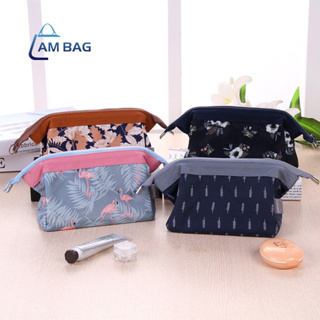 ราคาและรีวิวAm Bag กระเป๋าเอนกประสงค์ตั้งทรงได้ ใส่เครื่องสำอางค์และของใช้อื่นๆ มี4แบบ