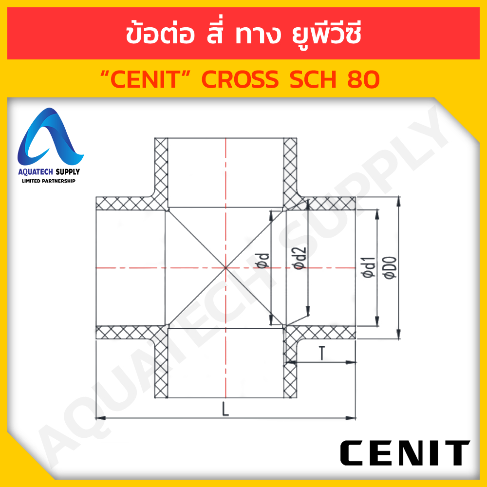 ข้อต่อ-สี่ทาง-upvc-4-นิ้ว-cenit-สวมท่อเทา-4xs-ข้อต่อ-4-ทาง-ยูพีวีซี-ใช้ต่อท่อยูพีวีซีทำมุม-90-องศา-4-ด้าน