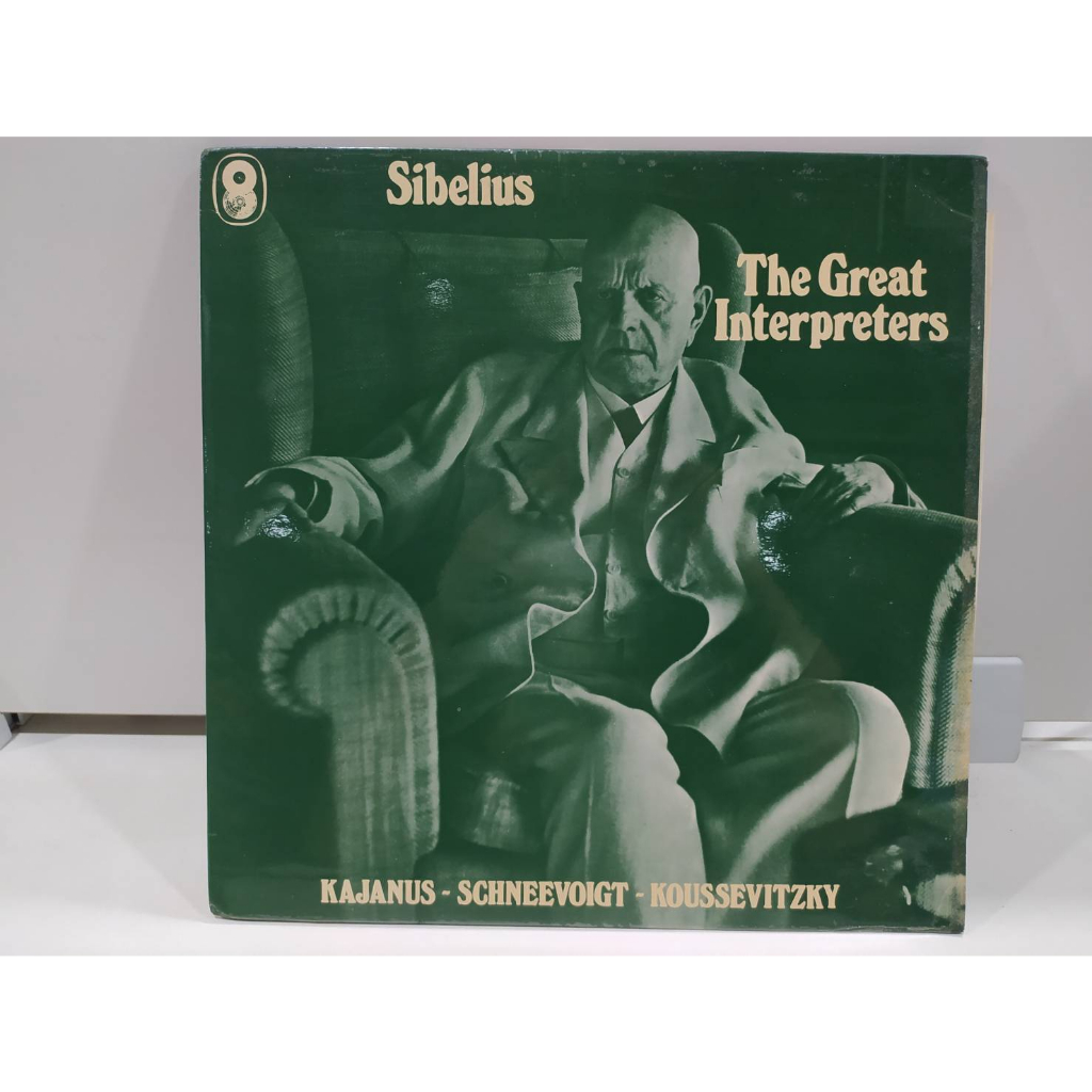 2lp-vinyl-records-แผ่นเสียงไวนิล-sibelius-the-great-interpreters-j14d24