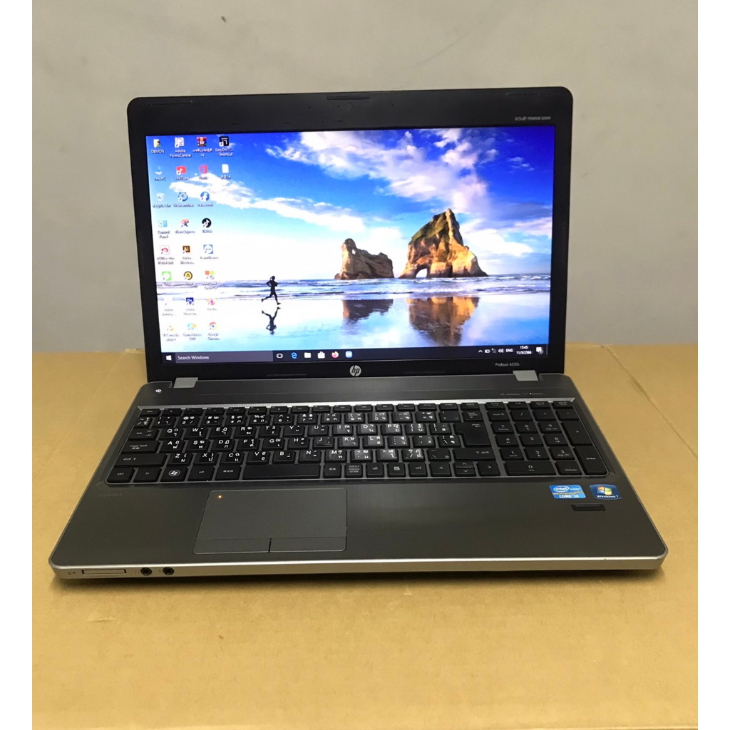 โน๊ตบุ๊คมือสอง-hp-probook-4530s-corei3-2350m-ram-4gb-hdd-250gb-จอใหญ่15-6นิ้ว