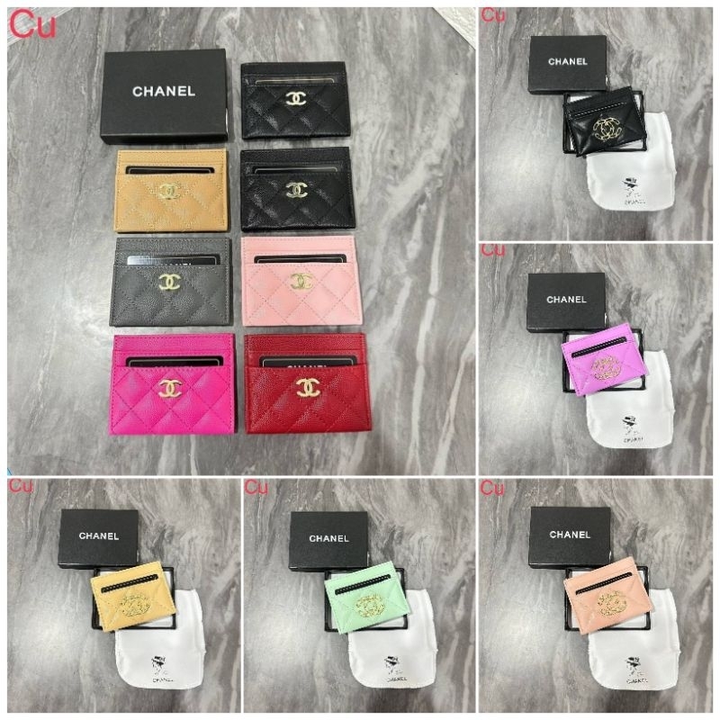 เช็คของก่อนสั่ง Card Holder Chanel กระเป๋าใส่บัตร chanel ซองใส่นามบัตร Shopee Thailand