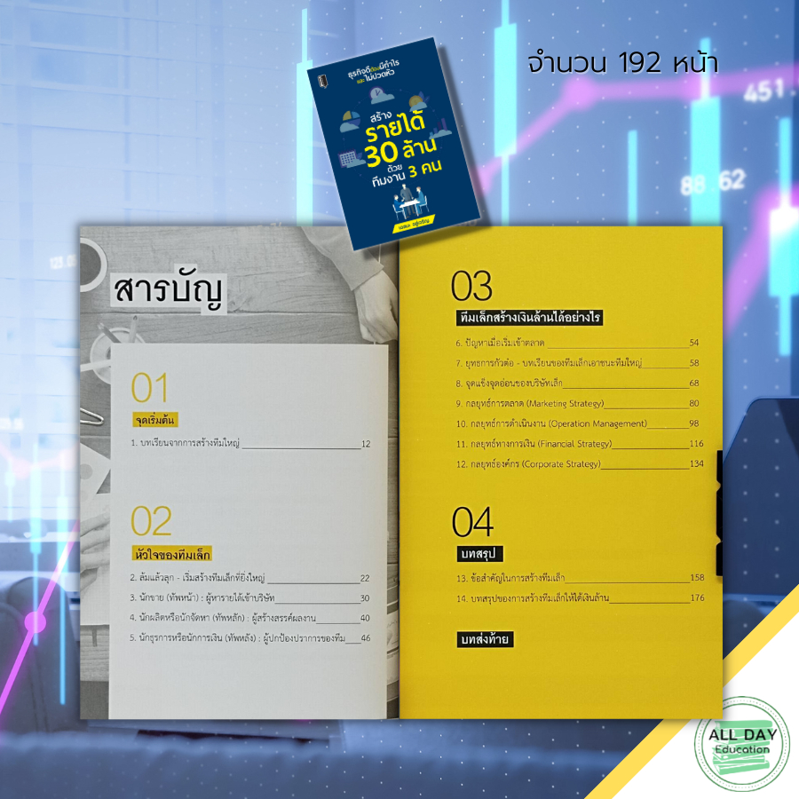 หนังสือ-สร้างรายได้-30-ล้าน-ด้วยทีมงาน-3-คน-แผนการตลาด-ธุรกิจ-เป้าหมาย-ความสำเร็จ-การสร้างทีมขาย-บริหารทีมงาน-จิตวิทยา