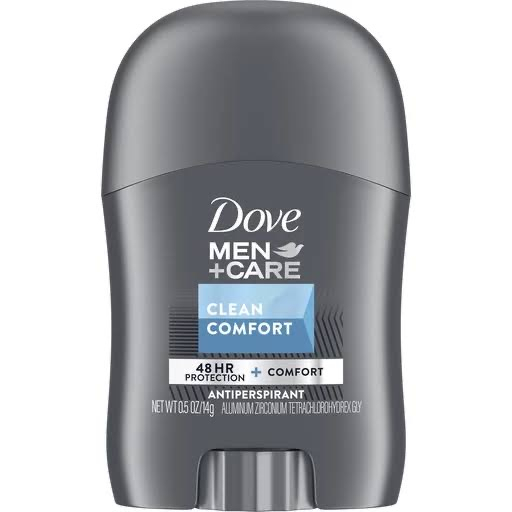 Dove Men+Care Clean Comfort AntiPerspirant Deodorant Travel Size 0.5