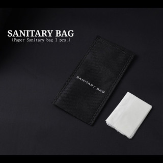 ถุงใส่ผ้าอนามัยโรงแรม รุ่น Black Non Woven Sanitary Bag [แพ็คชนิดละ100ชิ้น] ของใช้ในโรงแรม อเมนิตี้ Hotel Amenities