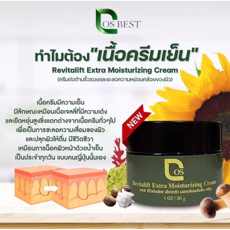 cosbest-revitalift-extra-moisturizing-cream-ครีมเย็นhya-1กระปุก-159บาทเท่านั้น