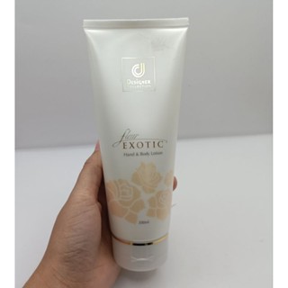 Designer Fleur Exotic hand & body lotion ดีไซน์เนอร์ เฟลอร์ เอ็กโซติด แฮนด์ แอนด์ บอดี้โลชั่น 200 มล.