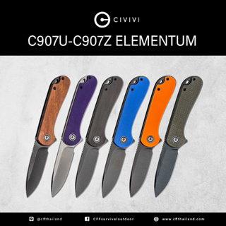 มีดพับ CIVIVI C907U-C907Z-Elementum