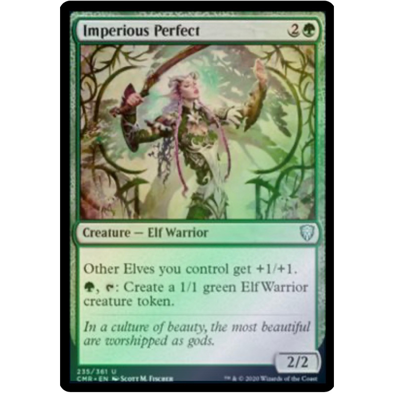 [MTG][Single][J22] Imperious Perfect ระดับ Rare [ภาษาอังกฤษ] | Shopee ...