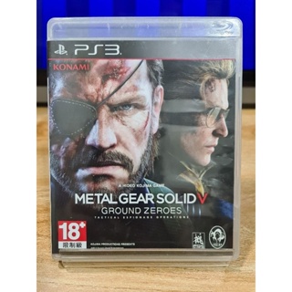 แผ่นเกม Ps3(PlayStation 3)เกม Metal gear solid V Ground Zeroes