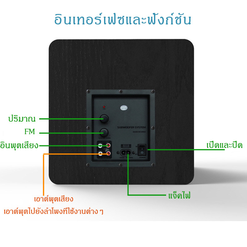 100w-6-5-นิ้ว-ตู้ลำโพงซับ-active-subwooferเชื่อมต่อได้กับ-ลำโพงของเครื่องเสียงทุกแบบ