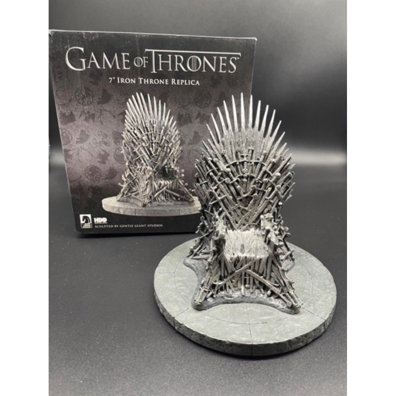 game-of-thrones-7-inches-iron-thrones-replica-ของแท้-มือสอง