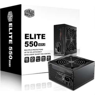 POWER SUPPLY (พาวเวอร์ซัพพลาย) COOLER MASTER RS-550 550W ใช้งานปกติ