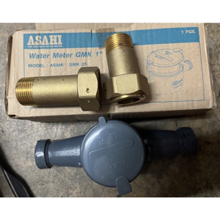 มิเตอร์น้ำอาซาฮี Asahi water meter ขนาด 1 นิ้ว model GMK 25