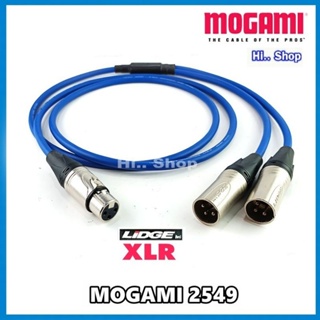 MOGAMI 2549 สาย Y XLR(เมีย) to x2XLR(ผู้)   [ lidge XLR]แท้