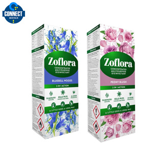 Zoflora (โซฟลอรา) น้ำยาฆ่าเชื้ออเนกประสงค์ น้ำยาฆ่าเชื้อทำความสะอาด กลิ่นหอมมาก  500 Ml.