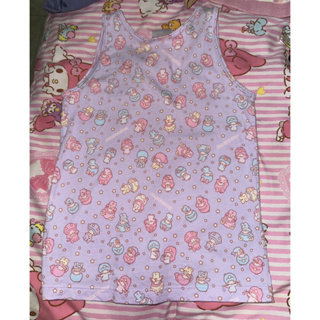 (used) เสื้อกล้าม ชุดเซ็ตเด็ก Sanrio , Papa baby , H&M ผ้า Cotton มือสอง สภาพดี ไม่มีตำหนิ เด็กอายุ 1-2 ขวบ