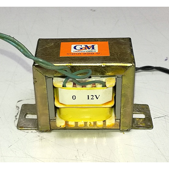 หม้อแปลง-ac220v-ac12v-0-5a-transformer-แปลง-220vac-เป็น-12vac-0-5-amp