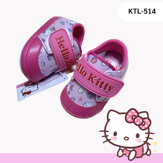 ภาพหน้าปกสินค้ารองเท้าแตะทารก เด็กวัยหัดเดินแบบสวม Sanrio Hello Kitty Toddler Shoes ของแท้ ถูกลิขสิทธิ์ รองเท้าคิตตี้ ที่เกี่ยวข้อง