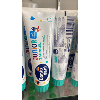 ยาสีฟันเด็ก Dontodent Toothpaste children junior, from 6 years, 100 ml