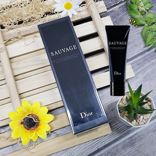 Dior Sauvage Face Cleanser and Mask 120ml ผลิต 01/2023 โฟมล้างหน้า