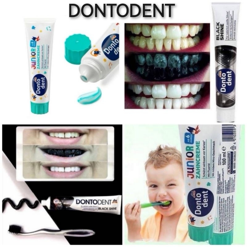 dontodent-ยาสีฟันชานำเข้าจากเยอรมัน-ยาสีฟันเด็ก-ยาสีฟันฟอกฟันขาว