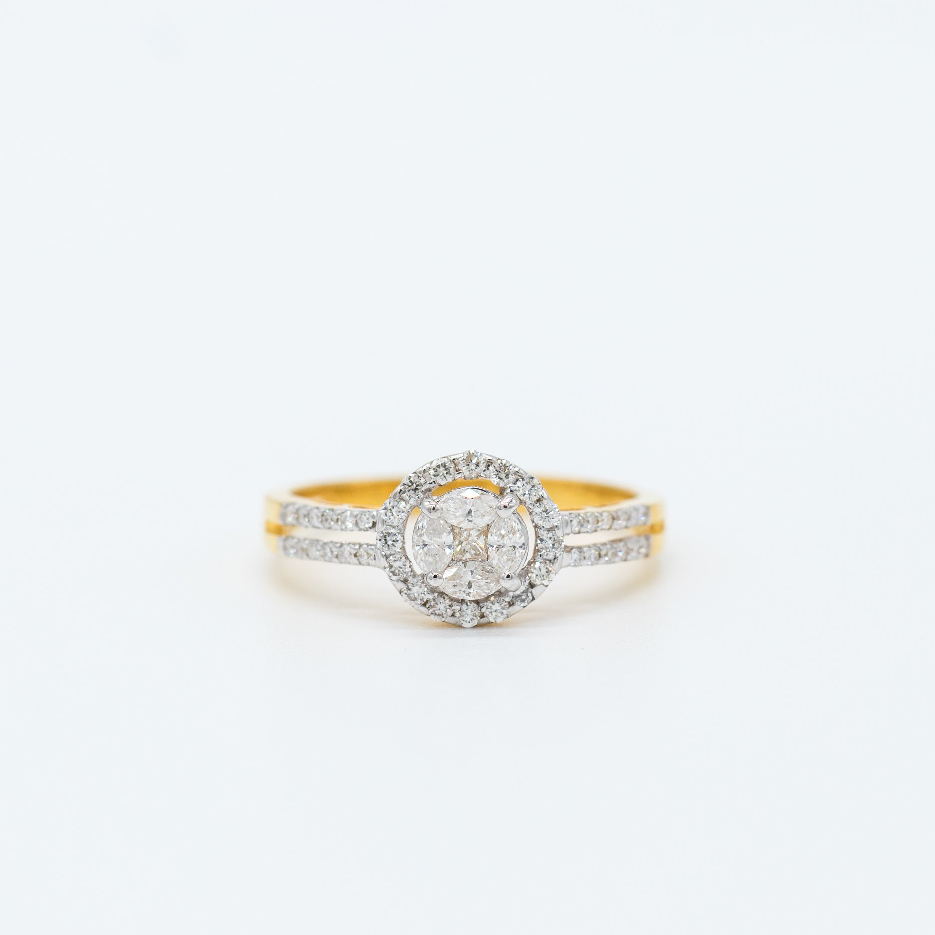 แหวนมาคีเพชรประกบ-แหวนเพชร-แหวนทองเพชรแท้-ทองแท้-37-5-9k-me561
