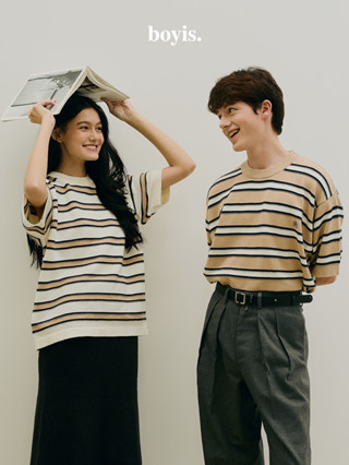 Boyis - เสื้อยืด Textured knit tee (VOL.4)