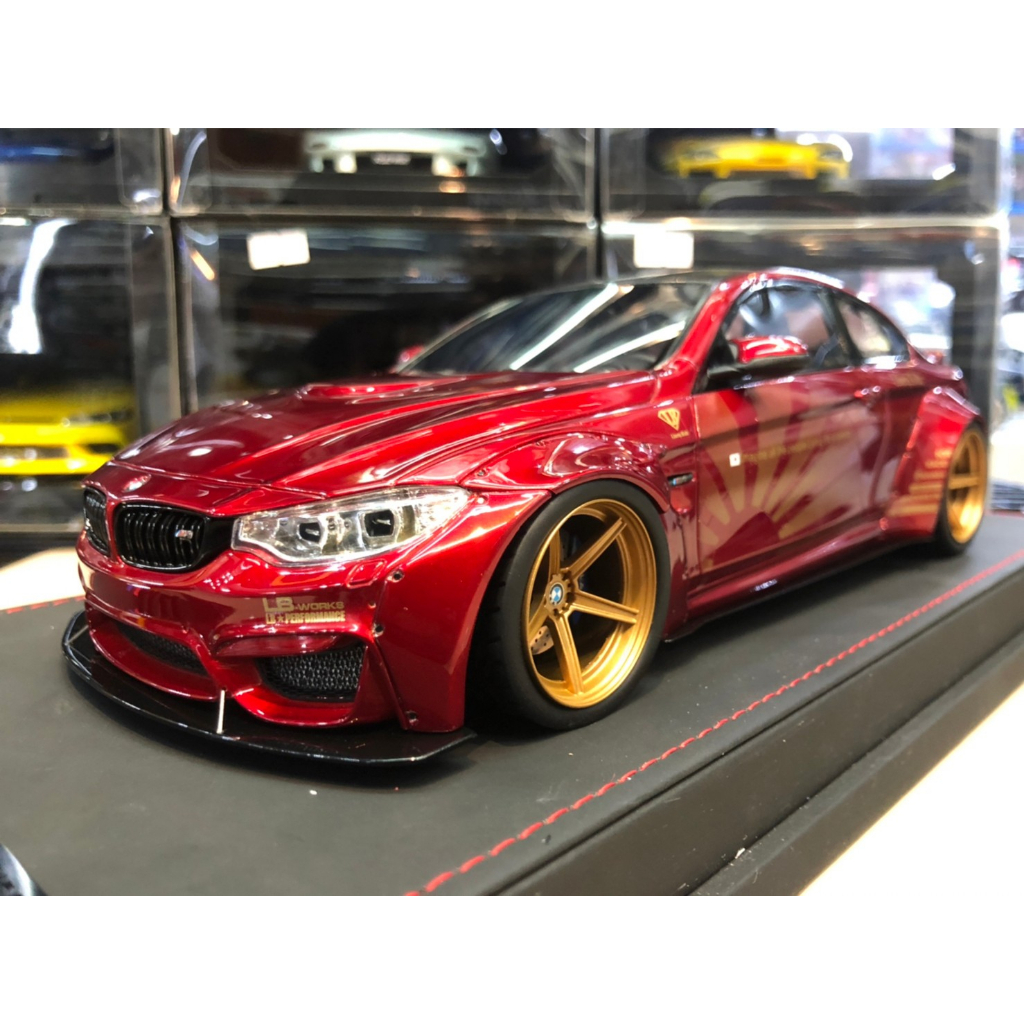 LBWK BMW M4 RED METALLIC 1:18 | Shopee Thailand