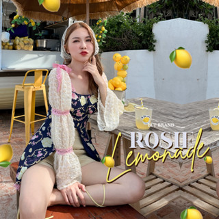 R31 Rosie Lemonade : Set เซ็ทกางเกงกุหลาบเลม่อน