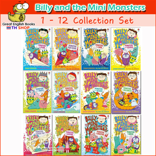 *กระดาษมัน*  หนังสือการ์ตูนภาษาอังกฤษ Usborne Young Reading Series Two : Billy and the Mini Monsters 12 Books