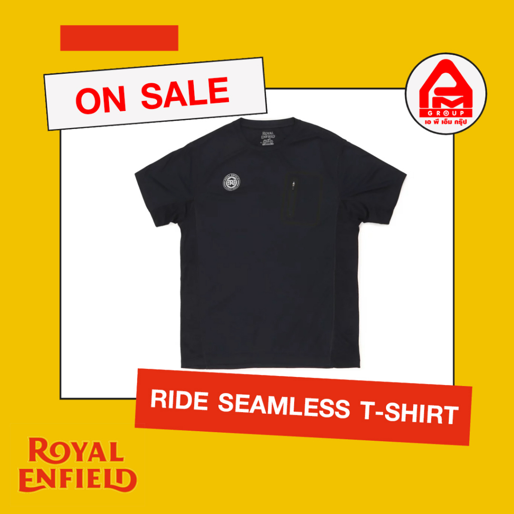 เสื้อยืด-ride-seamless-แท้จาก-royal-enfield