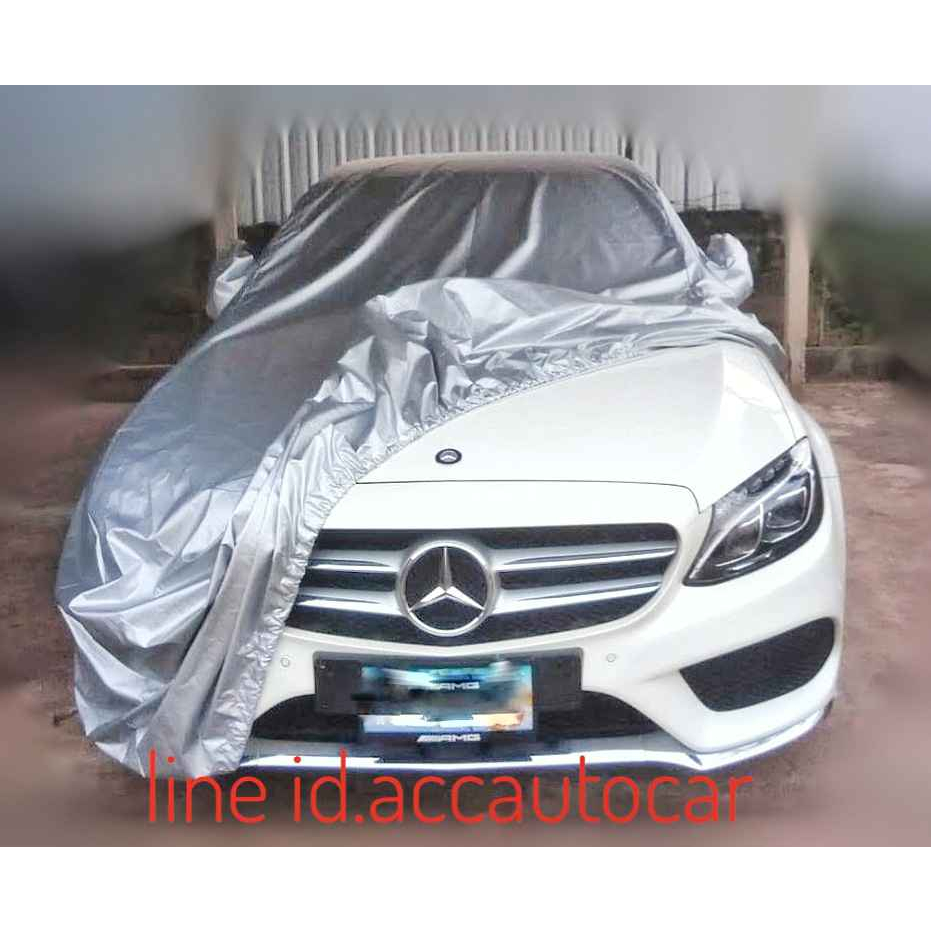 ผ้าคลุมรถ-mercedes-benz-e250-w212-ผ้า-silver-coat-เกรดคุณภาพดี-งานตรงรุ่น