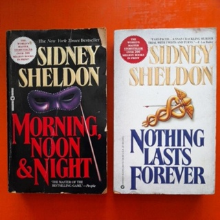 SIDNEY SHELDON Nothing lasts forever,Morning noon&night