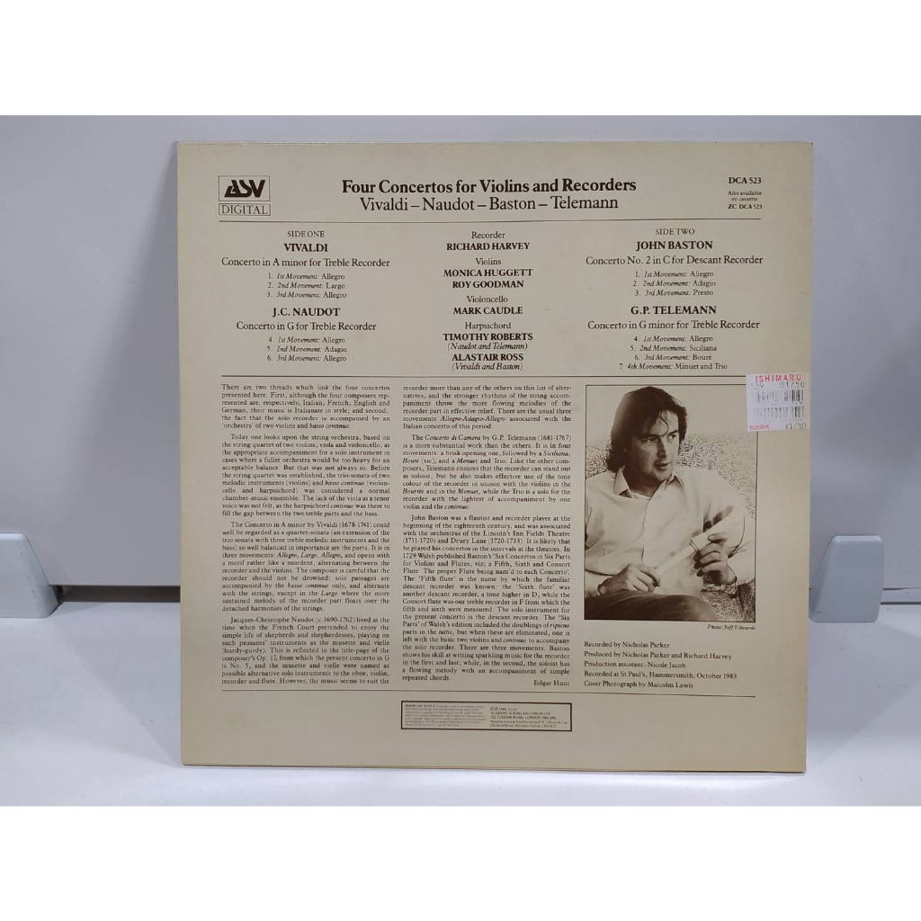 1lp-vinyl-records-แผ่นเสียงไวนิล-four-concertos-for-violins-and-recorders-j16d90