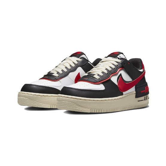 nike-air-force-1-low-shadow-black-and-red-ของแท้100