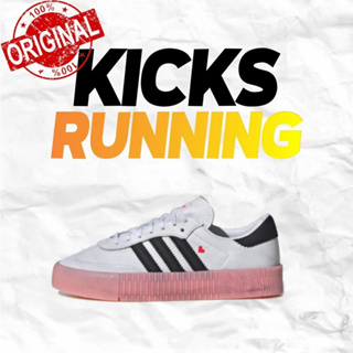 adidas originals Samba rose Pink and white style Running shoes ของแท้ 100 %