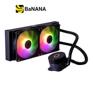 ชุดระบายความร้อนซีพียู Cooler Master CPU Cooler MasterLiquid 240L Core ARGB by Banana IT