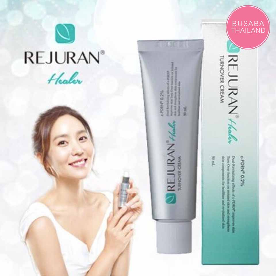 ของแท้-พร้อมส่ง-rejuran-turnover-cream-50-ml-ครีมบูทส์ผิว-ช่วยฟื้นฟูผิวที่เสื่อมโทรม-ให้ผิวนุ่มชุ่มชื้น-ฉ่ำน้ำ