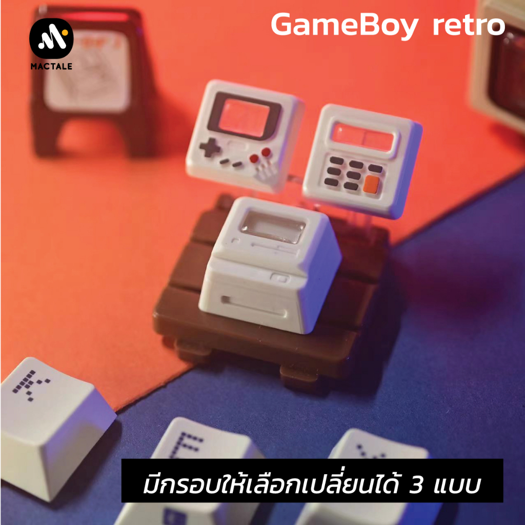 ภาพสินค้าMactale Artisan Macintosh retro, machine, IBM , Mac, Keycaps คีย์แคป สำหรับ mechanical keyboard ปุ่ม ESC จากร้าน chutikarnw. บน Shopee ภาพที่ 4