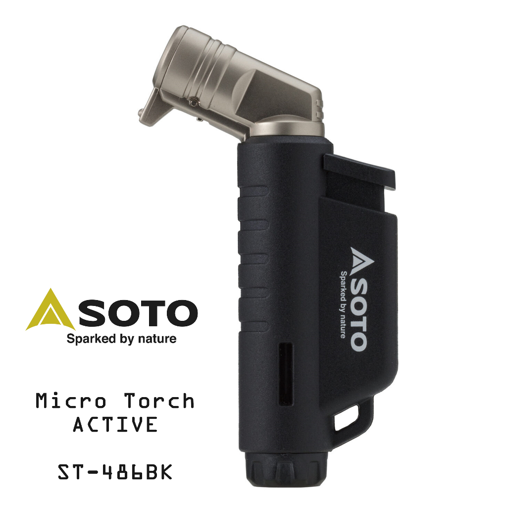 SOTO ST-486 MICRO TORCH ACTIVE *** ไฟฟู่ เติมแก๊สได้ JAPAN DOMESTIC แท้ ...